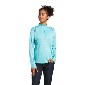 Ariat Rebar Evolution 1/2 Zip T-Shirt Meadowbrook | x2rYEoix