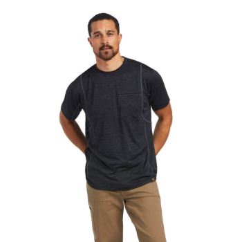 Ariat Rebar Evolution Atletická Fit T-Shirt Čierne | OsVv7GjY