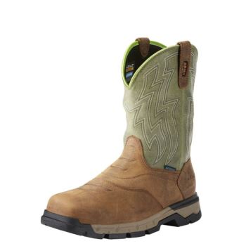 Ariat Rebar Flex Western Nepremokave Pracovná Boot Hnede | 1xRDI18k