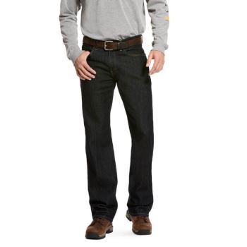 Ariat Rebar M4 Relaxed DuraStretch Basic Boot Cut Jean Rinse | jlgdmHRX