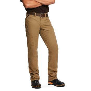 Ariat Rebar M4 Relaxed DuraStretch Made Tough Stackable Straight Leg Pant Hnedožltý | LcYEZWgb