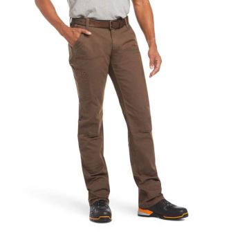 Ariat Rebar M4 Relaxed DuraStretch Made Tough Double Front Stackable Straight Leg Pant Wren | h3gammTN