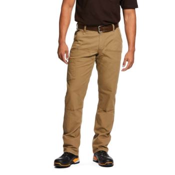 Ariat Rebar M4 Relaxed DuraStretch Made Tough Double Front Stackable Straight Leg Pant Hnedožltý | lTMgt6zx