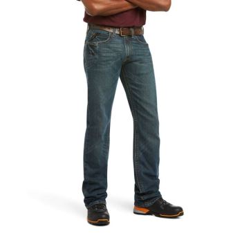 Ariat Rebar M5 Straight DuraStretch Edge Stackable Straight Leg Jean Ironside | bEWyrUJM