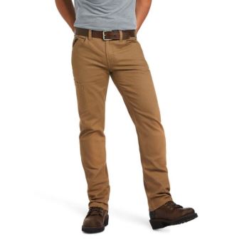 Ariat Rebar M7 Slim DuraStretch Made Tough Straight Pant Hnedožltý | WBTmf9DY