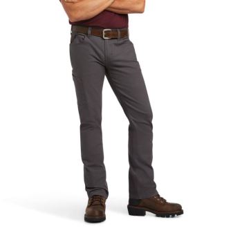 Ariat Rebar M7 Slim DuraStretch Made Tough Straight Pant Siva | eml8D8UZ