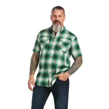 Ariat Rebar Made Tough DuraStretch Pracovná Shirt Amazon Plaid | YILl4EBc