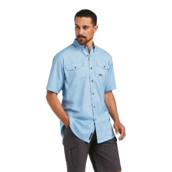 Ariat Rebar Made Tough VentTEK DuraStretch Pracovná Shirt Tmavo | vt6G1wPn