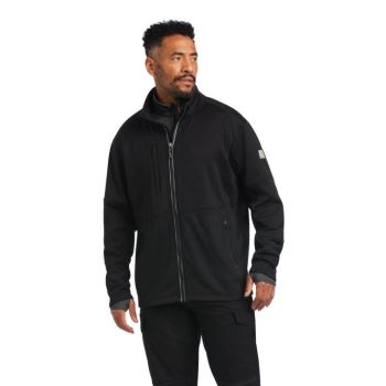 Ariat Rebar Polartec Elite Full Zip Sweatshirt Čierne | Aga9Wazc