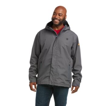 Ariat Rebar Stormshell Nepremokave Jacket Siva | A9RcAHDL