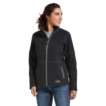 Ariat Rebar Stretch Platene Softshell Jacket Čierne | BhBX8G5t