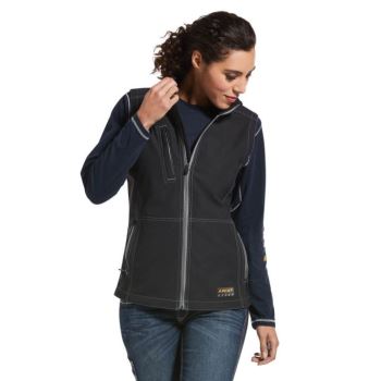 Ariat Rebar Stretch Platene Softshell Vest Čierne | wQ2ZNlV7