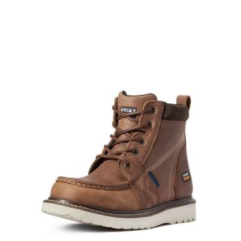 Ariat Rebar Wedge Moc Spicou Nepremokave Pracovná Boot Oranžové | h9i4HrkO