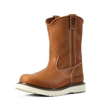 Ariat Rebar Wedge Pracovná Boot Zlate | TLCYsoMH