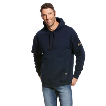 Ariat Rebar Workman Hoodie Námornícka Modrá | oC56jTPn