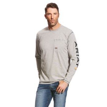 Ariat Rebar Workman Logo Siva | wXBiKpW7
