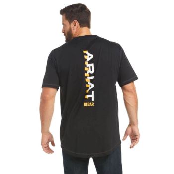 Ariat Rebar Workman Logo T-Shirt Čierne | LxcW1GV2