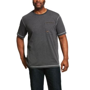 Ariat Rebar Workman T-Shirt Siva | AjdAEHgE