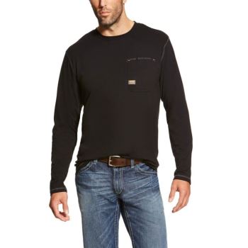 Ariat Rebar Workman T-Shirt Čierne | gs6SIZ0z