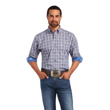 Ariat Relentless Agility Stretch Klasické Fit Shirt Modre | R73y35TR
