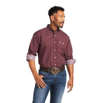 Ariat Relentless Inferno Stretch Klasické Fit Shirt Zinfandel | chHr53eQ