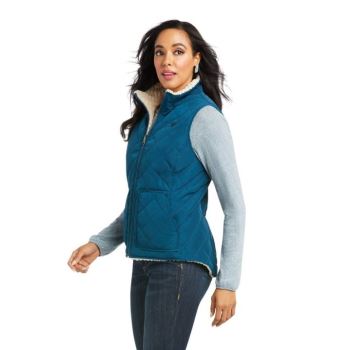 Ariat Reversible Dilon Vest Tyrkysové | fXkWWE2s