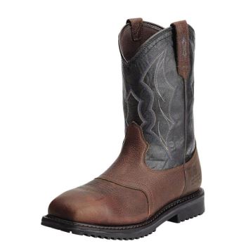 Ariat RigTek Siroke Topanky Square Spicou Nepremokave Composite Spicou Pracovná Boot Hnede | b63GIkCP