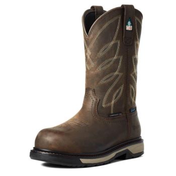 Ariat Riveter CSA Nepremokave Composite Spicou Pracovná Boot Tmavo Hnede | PcLkKK5f