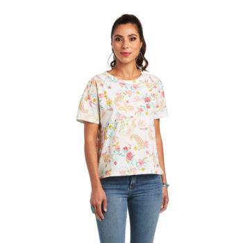 Ariat Rose Garden Tee Viacfarebný | sGajQoIK