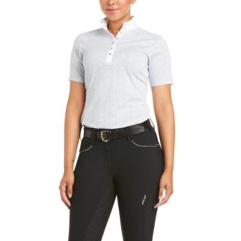 Ariat Showstopper Show Shirt Siva | bbGm1rit
