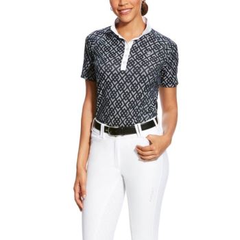 Ariat Showstopper Show Shirt Tmavo Modre | NKLKlx8x