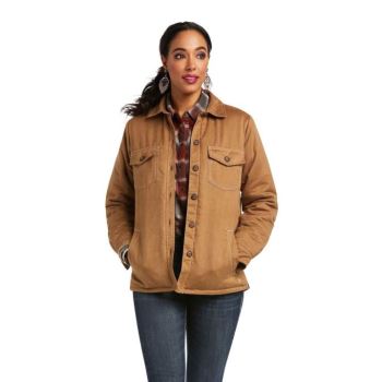 Ariat Slap Faux Semisove Shirt Jacket Rubber | WuW0sTid