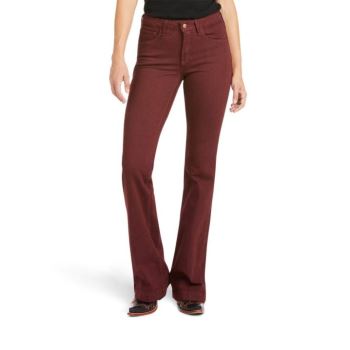 Ariat Slim Trouser Ella Siroke Topanky Leg Jean Ruzove | BT7RE3Kj