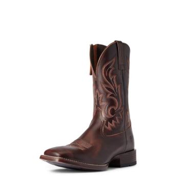 Ariat Slim Zip Ultra Western Boot Červené Hnede | tcfmzWi3