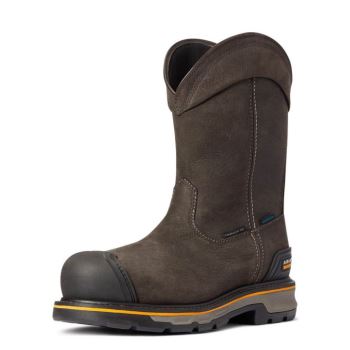 Ariat Stump Jumper Pull-On Nepremokave Composite Spicou Pracovná Boot Káva | XAufsjdE