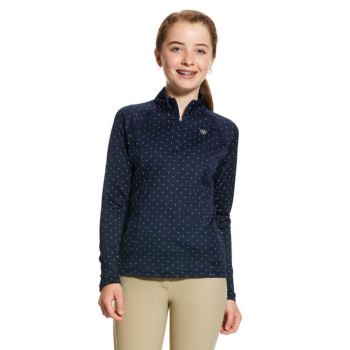 Ariat Sunstopper 2.0 1/4 Zip Baselayer Námornícka Modrá | 8jL2UlYC