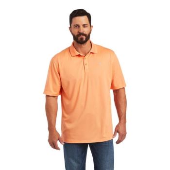 Ariat TEK Polo Habanero Peach | FNpw2CCT