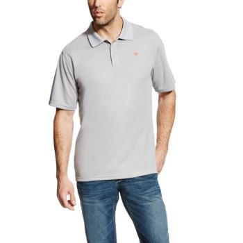 Ariat TEK Polo Strieborne | Io3LSMZV