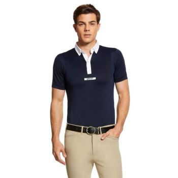 Ariat TEK Show Shirt Námornícka Modrá | Syg8ALqx