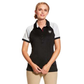 Ariat Team 3.0 Polo Čierne | gMrg0cdW