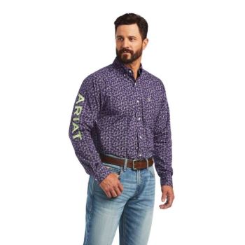 Ariat Team Paulo Klasické Fit Shirt Fig | dkQ9Ekgu
