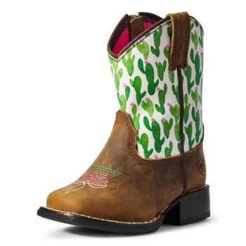 Ariat Toddler Lil' Stompers Anaheim Boot Biele | Uq3XTJr6