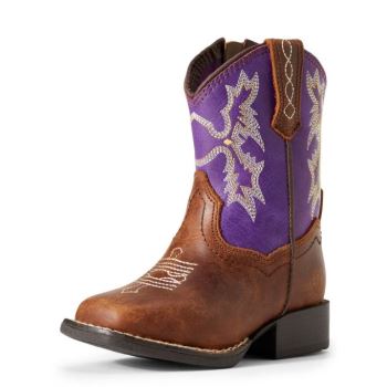 Ariat Toddler Lil' Stompers Calabasas Boot Hnede | NB8IuFQs