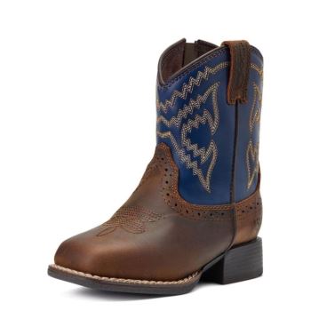 Ariat Toddler Lil' Stompers Deadwood Boot Hnede | cdviEber