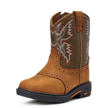 Ariat Toddler Lil' Stompers Durango Boot Hnede | KiscWKRu