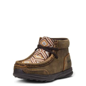 Ariat Toddler Lil' Stompers Jamie Spitfire Hnede | Di48Kcz5