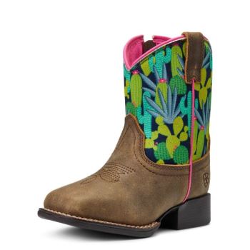 Ariat Toddler Lil' Stompers Roswell Boot Hnede | 3eP3vuXH
