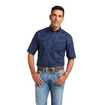Ariat Tremaine Klasické Fit Shirt Skyfall | JuELpqmR