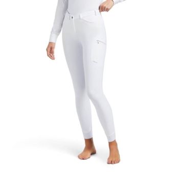 Ariat Triton Grip Knee Patch Breech Biele | UBvZchm7