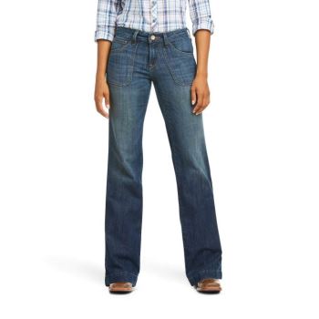 Ariat Trouser Perfect Rise Anastasia Siroke Topanky Leg Jean Pacific | O6MPZjR5